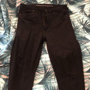 Articles of society black skinny jeans